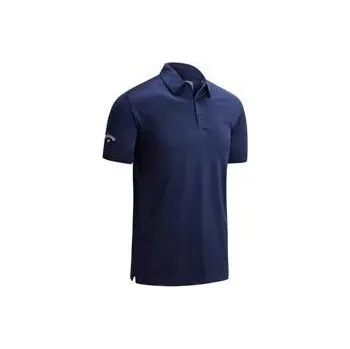Golf Callaway Swing Tech Solid pánské polo, modré pánské, 4XL