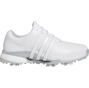 Adidas Tour360 24 Boost dámské golfové boty, bílé bílé, standardní, se spajky, 38