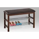 Autronic Botník 83168-06 WAL - ořech/hnědá koženka - SLEVA 3% s kodem radost25