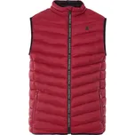 LIVERGY® Pánská prošívaná vesta (červená, XL (56/58))