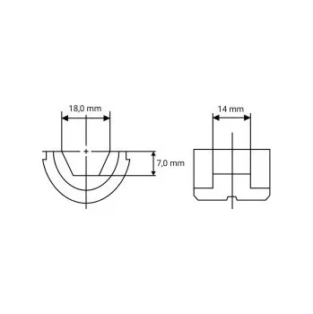 Kleště Fe Produkt Makita ZM00000222 čelisti Cu 95 / AI 70