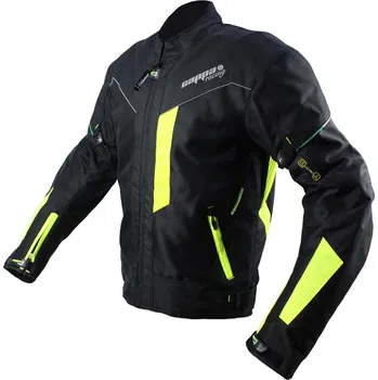 Moto bunda Cappa Racing Bunda moto pánská MONTE CARLO textilní černá/fluo XL