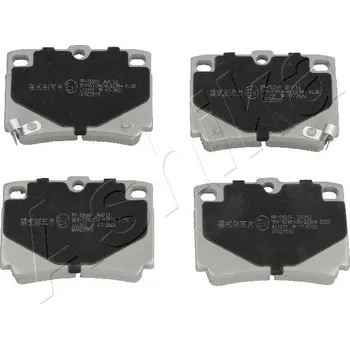 Brzdová destička Sada brzdových destiček, kotoučová brzda ASHIKA GROUP 51-05-592