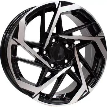 Alu kolo Alu kola Arceo DY1036, 16x6.5 4x100 ET35, černá + leštění