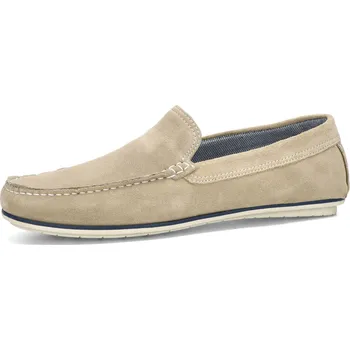 Pánské mokasíny Robel pánské semišové mokasíny - béžové