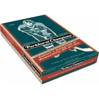 Sběratelská karetní hra Upper Deck NHL 2022-23 Parkhurst Champions Hockey Hobby Box