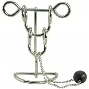 Hlavolam Geniuz Logic Toys Kovový hlavolam