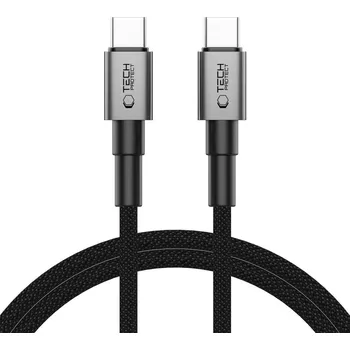 Datový kabel TECH-PROTECT ULTRABOOST DNA TYPE-C CABLE PD100W/5A 100CM IRON GREY