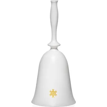 Váza Crystalex, Nový Bor Zvonek Angela 18 cm Nordic Vintage