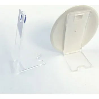 Podstavec plastový, bílá, 9,5 x 3,5 x 4,5 cm