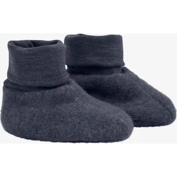 Kojenecký body Capáčky z merino vlny šedé Odyssey Gray Melange FIXONI Velikost: 50/56