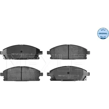 Brzdová destička Sada brzdových destiček, kotoučová brzda MEYLE 025 234 2016/W
