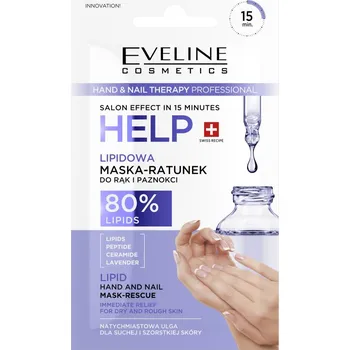 Péče o ruce Eveline Cosmetics Hand & Nail Therapy Profesionální lipidová maska na ruce a nehty 7ml