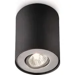 Philips 56330/30/PN Pillar bodové svítidlo 1x GU10 50W bez zdroje IP20, černé