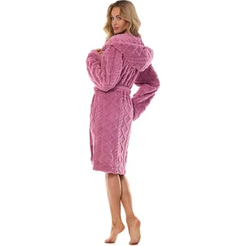 Dámské noční prádlo Dámský župan s kapucí L&L Cherry, EKRI L-170/102/110 i384_66378776