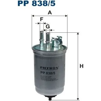 Palivový filtr Palivový filtr FILTRON PP 838/5