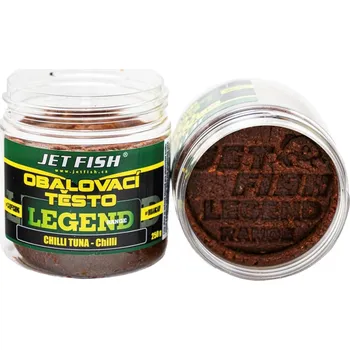 Návnadová pasta JET FISH - Obalovací těsto Legend 250g - Chilli tuna