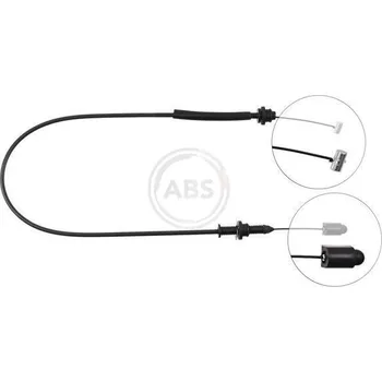 Plynové lanko Lanko plynu A.B.S. K37240