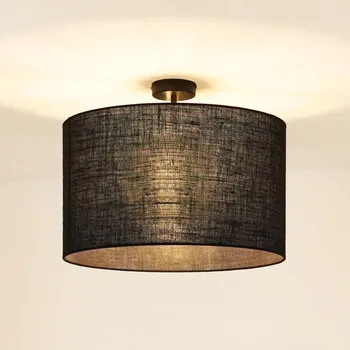 Brilagi - Přisazený lustr TUBES ROLLER 1xE27/15W/230V pr. 50 cm černá