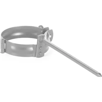 okap Objímka s trnem pro okapový svod EVROMAT 100 mm 200 mm pozinkovaná