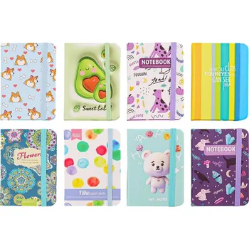 Diář MFP paper Blok s gumkou A7 80 listů mix č.6 linka 7501622