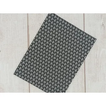 Dárková krabička Obdélník Došky černé