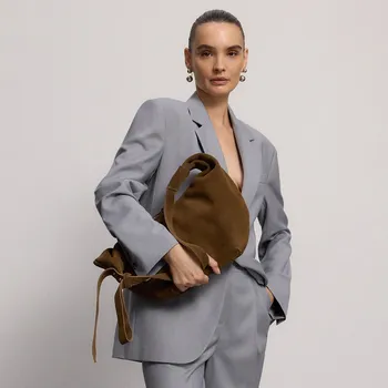 Kabelka Reserved - LADIES` HANDBAG - hnědá - 415BC-88X - 415BC-88X-ONE-2