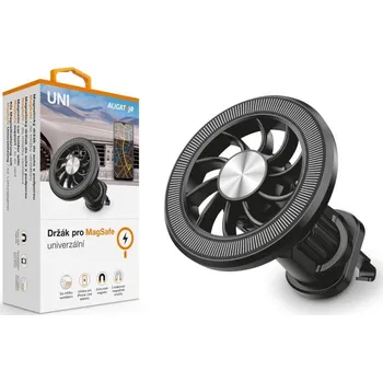 Magnetický držák do auta ALIGATOR s podporou MagSafe, do ventilační mřížky (AMS06BK)