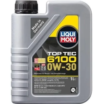 Motorový olej Liqui Moly 20770 TOP TEC 6100 0W-30 1L