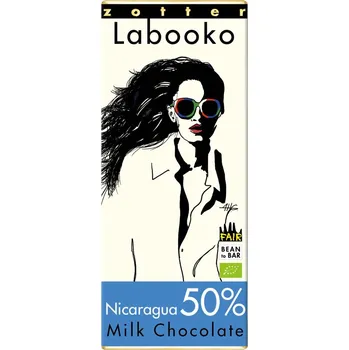 Čokoláda Bio mléčná čokoláda Zotter Nikaragua 50 %