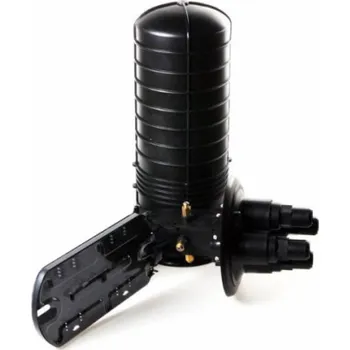 Rozvaděč XtendLan Vodotěsná optická spojka, zemní/zeď/stožár, 24 vláken, 325x90mm