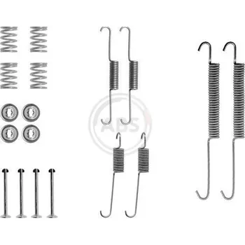 Brzdová čelist Sada příslušenství, brzdové čelisti A.B.S. 0613Q