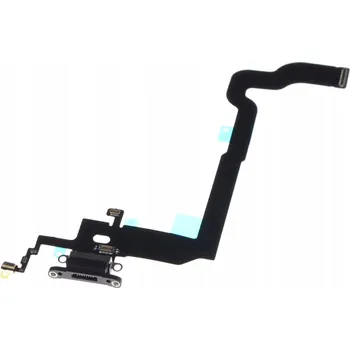 Nabíjecí flex kabel Apple iPhone X černý mikrofon A1901 iPhone 10 iPhone Ten