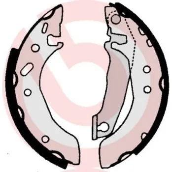 Brzdová čelist Sada brzdových čelistí BREMBO S 24 519