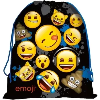 Školní sáček DERFORM SÁČEK NA OBUV EMOJI
