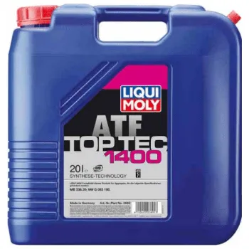 Motorový olej Převodový olej Liqui Moly 3692 TOP TEC ATF 1400, 20L