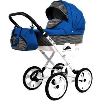 Kočárek Kočárek 2v1 BabyLux ROSSO INDYGO SQUARE