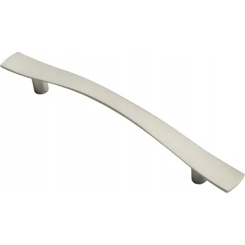 Nábytkové kování Úchytka Schaffner Fala 96 mm, matný nikl