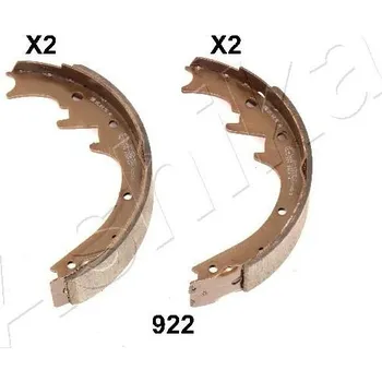 Brzdová čelist Sada brzdových čelistí ASHIKA 55-09-922