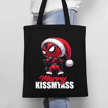 Žertovný předmět Merry Kissmyass - taška s potiskem
