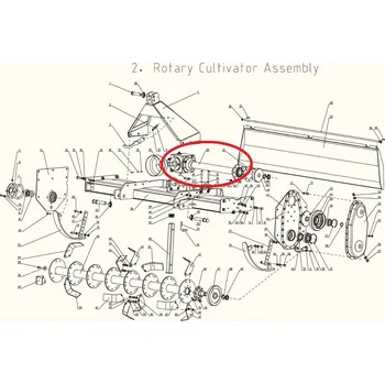 Kultivátor Převodovka HTL 150