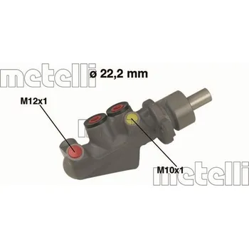 Brzdový válec Hlavní brzdový válec METELLI 05-0478