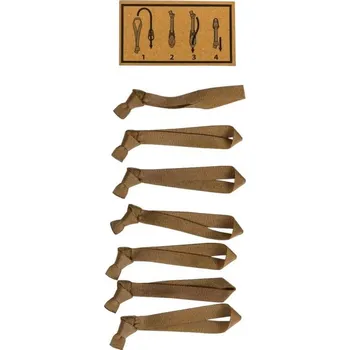 Evergoods poutka na zip Zipper Puller Kit coyote brown