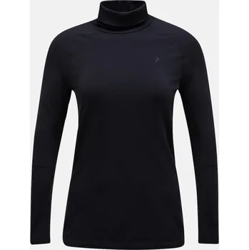 Dámské termo spodní prádlo TERMO PRÁDLO PEAK PERFORMANCE W MAGIC ROLLNECK BLACK