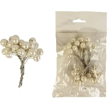 Vánoční dekorace Dekorace bobule, 48 ks X1127/B