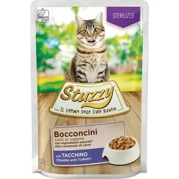 Krmivo pro kočku Stuzzy Cat kaps. sterill krůta 85g
