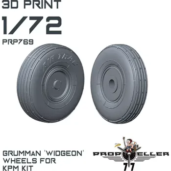 Plastikový model 77PROPELLER 1/72 Gruman Widgeon wheels, 2 pcs. (KPM)