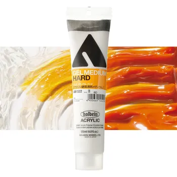 Vodová barva Akrylové médium Holbein 120 ml - Gel Medium Hard