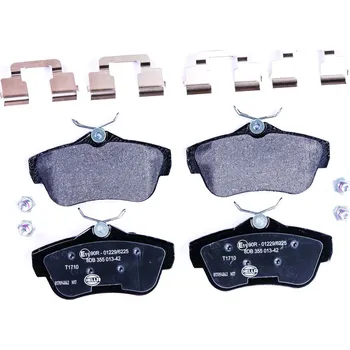 Brzdová destička Sada brzdových destiček, kotoučová brzda HELLA 8DB 355 013-421