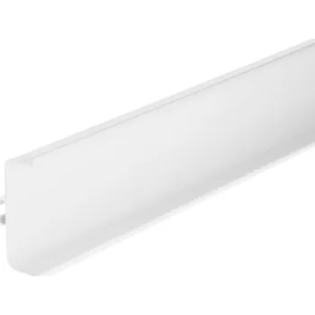 Nábytkové kování Interex design Úchytkový profil za dvířka GOLIAN - C / Bílá matná 2,9 m